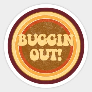 Bugging out! Sticker